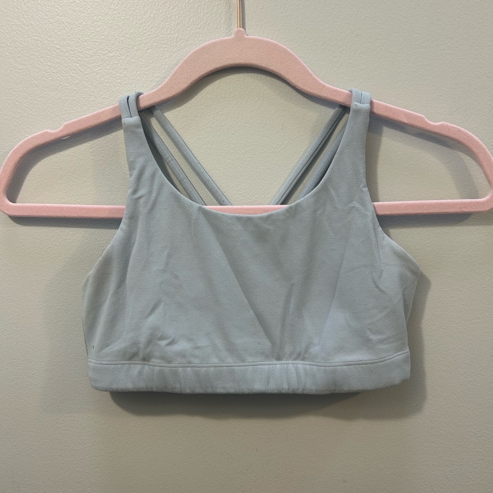 Athleta Girl Light Blue Youth Sports Bra L/12